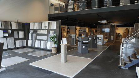 Tegelbedrijfs showroom
