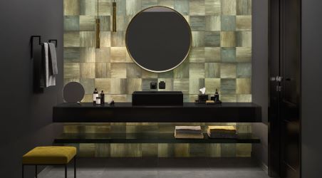 Stijl badkamer stedelijk