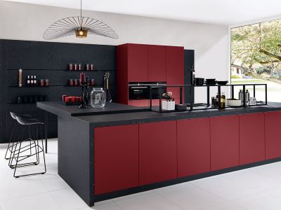 Pronorm trendy rode keuken