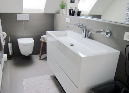 XXL wastafel in de badkamer
