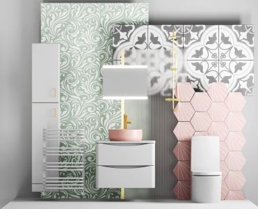 Moodboard badkamer stijlen