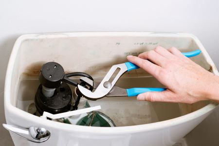 Toiletproblemen, wc blijft lopen