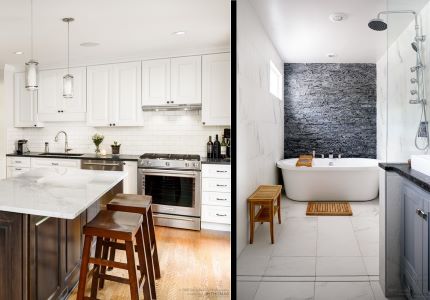 Tegelijk de badkamer en keuken renoveren: interessant op meerdere vlakken