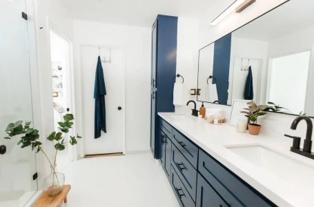 Badkamer met wellness uitstraling