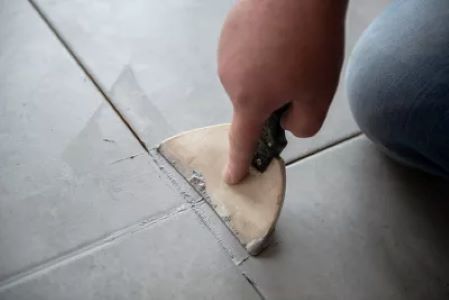 Epoxyvoeg snel aanbrengen