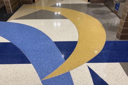 Terrazzo tegelpatronen