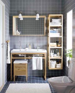 Badkamer renovatie open wandrek