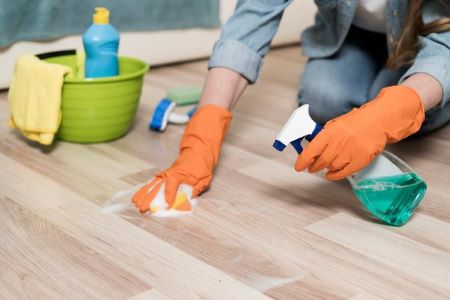 Vloertegels schoonmaken