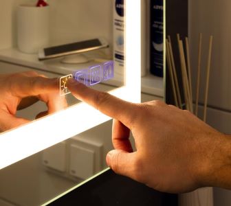 Slimme spiegel in de badkamer
