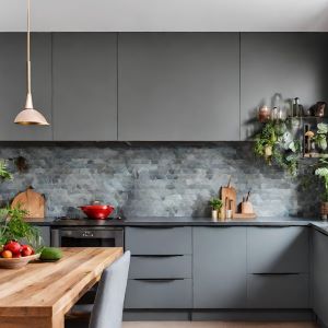 Grijstinten in de keuken