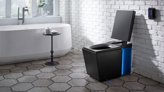Luxe toilet met afstandbediening