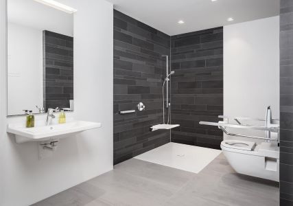 Antislip vloer badkamer