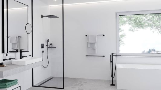 Drempelloze douche