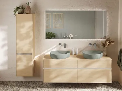Badkamer met opbergruimte