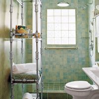 Geef uw badkamer muur een moderne look
