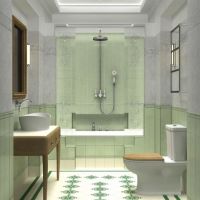 Klassieke badkamer in een modern jasje