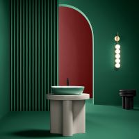 Kleuren in de badkamer