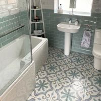 Mix en match badkamertegels